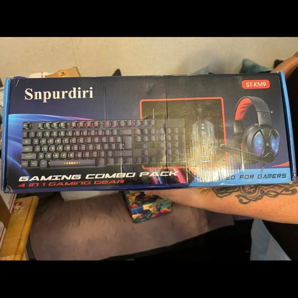 Gaming Combo Pack - Black